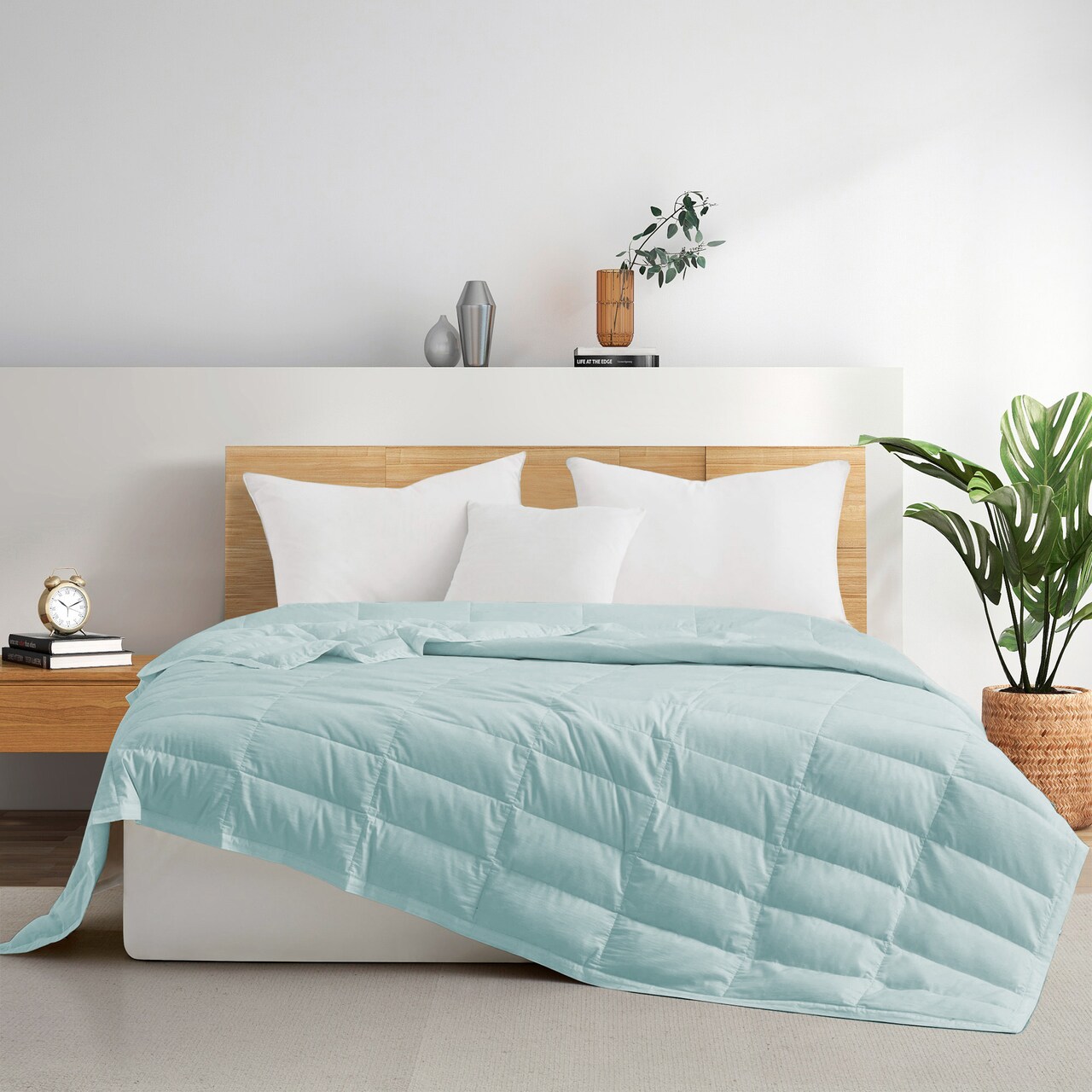 Tencel Lyocell Lightweight Cooling Down Blanket Oversize Full Queen King Summer